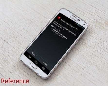 New flash player Reference screenshot 1