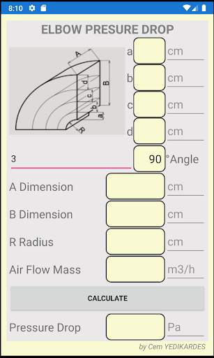 Air Duct Calculation screenshot 3