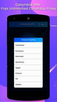 Colombia VPN screenshot 4