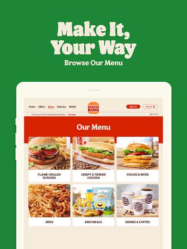 Burger King App: Food & Drink скриншот 8
