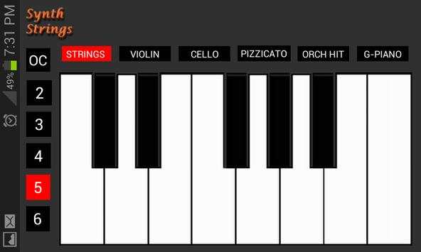 Synth Strings screenshot 2
