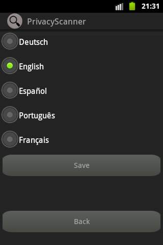 Privacy Scanner (AntiSpy) 4 تصوير الشاشة