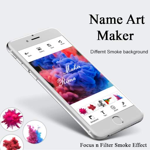 Name Art Maker Smoke Effects screenshot 6