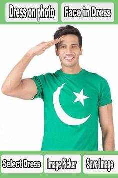 Best Pakistani Flag Shirts Photo Maker Free screenshot 6