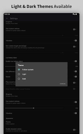 Full Battery Charge Alarm screenshot 23