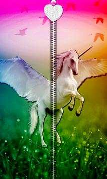 Unicorn Zipper UnLock screenshot 7