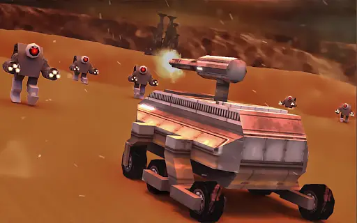 Space Mars 3D Rover Simulation - Parking Game screenshot 3