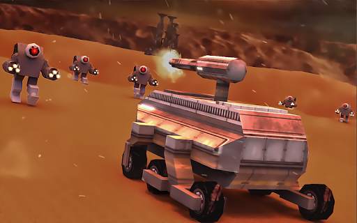 Space Mars 3D Rover Simulation - Parking Game screenshot 3