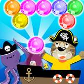 King pirate island Bubble shooter mania logo