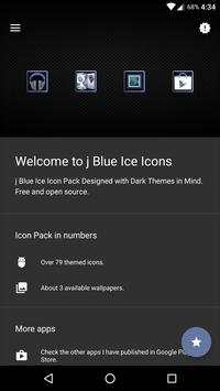 J Blue Ice Icons Pack screenshot 1