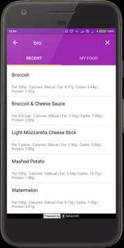 FitMate Calorie Counter screenshot 2