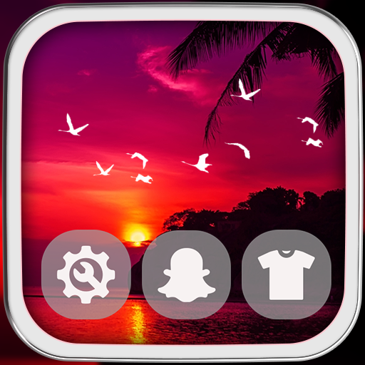 Sunset Launcher Theme आइकन
