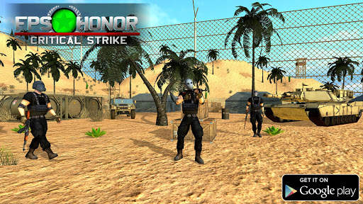 FPS HONOR: Free Shooters Fire Battlegrounds screenshot 2