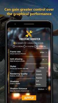 GFX Tool - Booster for Free Fire screenshot 2