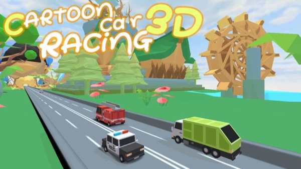 Cartoon Car Racing screenshot 2