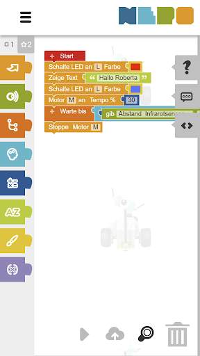 Open Roberta Mobile screenshot 1