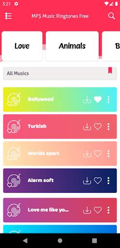 MP3 Music Ringtones Free screenshot 2