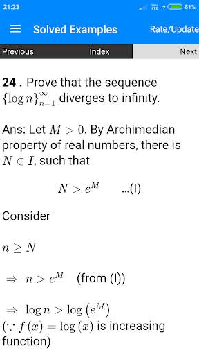 Sequences of Real Numbers screenshot 6
