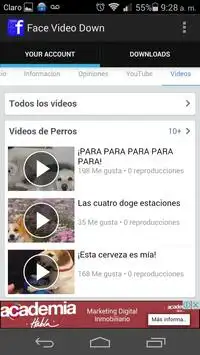 Face Video Down screenshot 3