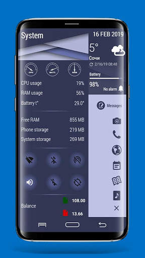 Тема FlatUI для Total Launcher screenshot 6