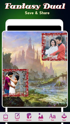 Fantasy Dual Photo Frames screenshot 6