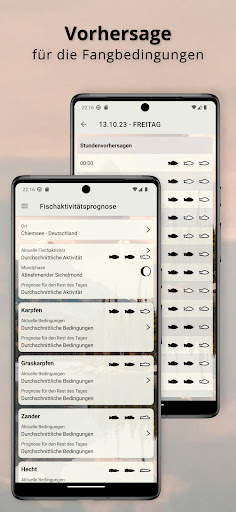 Wann zu fischen screenshot 2