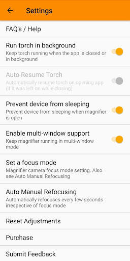 Magnifying glass with light - Flash to Torch screenshot 7