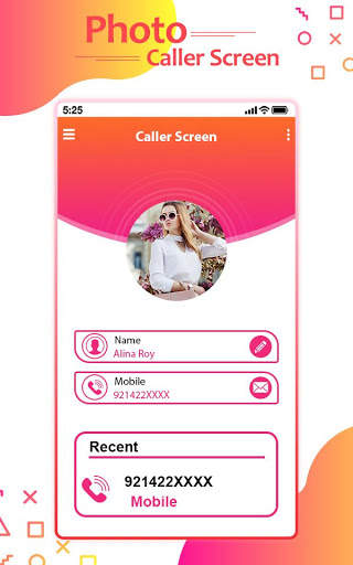 Photo Caller Screen - Caller ID Photo Full Screen screenshot 4