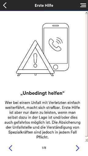 stop&go Verkehrssicherheits-App screenshot 3