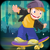 run and jump games icon