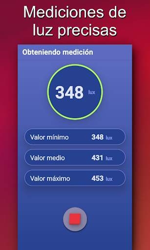 Medidor de Luz Luxómetro screenshot 1