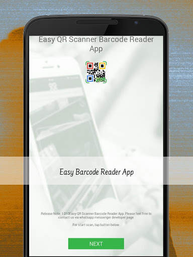 Easy QR Scanner/Barcode Reader App screenshot 2