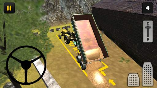 Classic Tractor 3D: Wheat screenshot 2