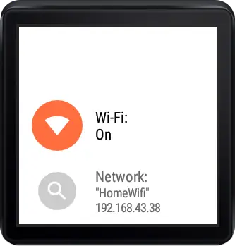 Wifi Manager for Android Wear screenshot 1