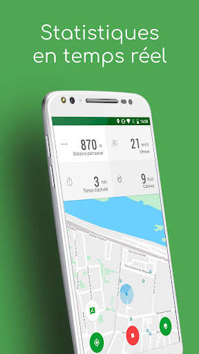 Geovelo - Fahrrad GPS & statistik screenshot 7