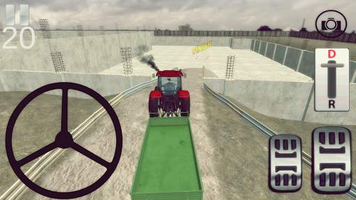 Tractors Driving Game 3D screenshot 1