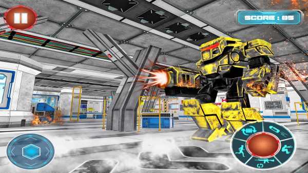 Robots War Space Clash Mission screenshot 14