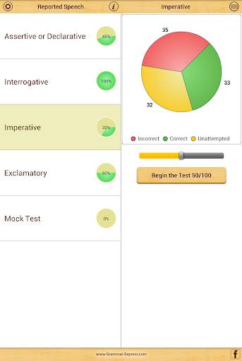 Grammar : Reported Speech Lite screenshot 16