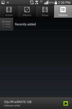 Music Player for Android™ screenshot 2