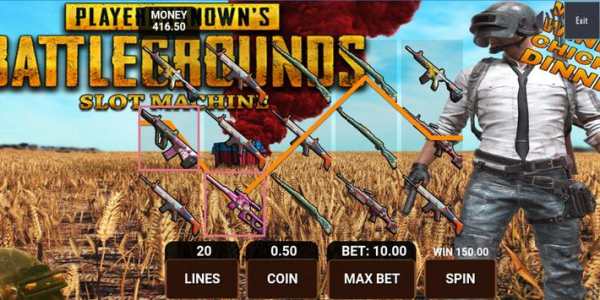 PUBG SLOTS MACHINE screenshot 5