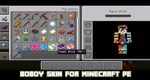 Skin BoboiBoy for MINECRAFT screenshot 2