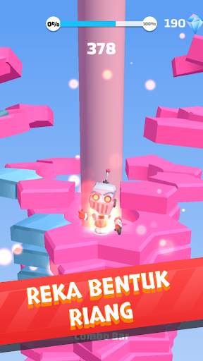 Helix Stack Jump: Pukul Bola screenshot 3
