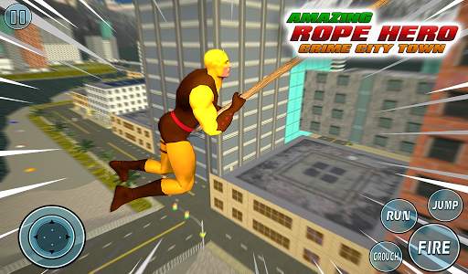 Super Vice Town Rope Hero: Crime Simulator screenshot 5