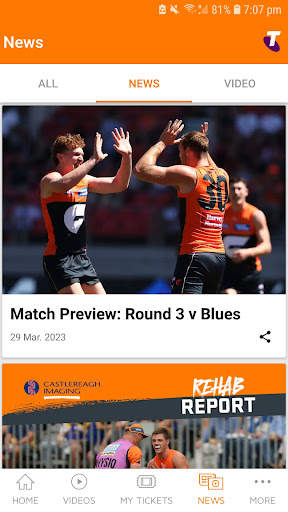 GIANTS Official App screenshot 3