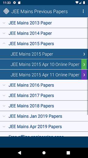 JEE Mains Previous Papers Free screenshot 7