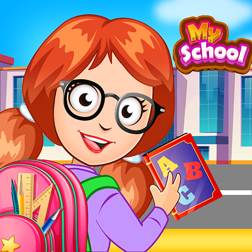 My Family Town : City School icon