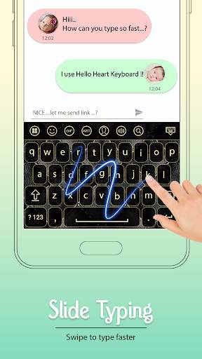 Black Leather Keyboard स्क्रीनशॉट 2