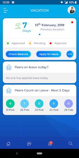 PeoplesHR Mobile screenshot 4