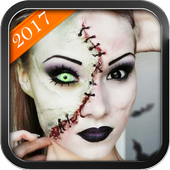 Zombi Halloween Montage Photo Editor icon