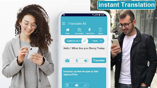 Language Translator – Text Voice & Camera screenshot 1
